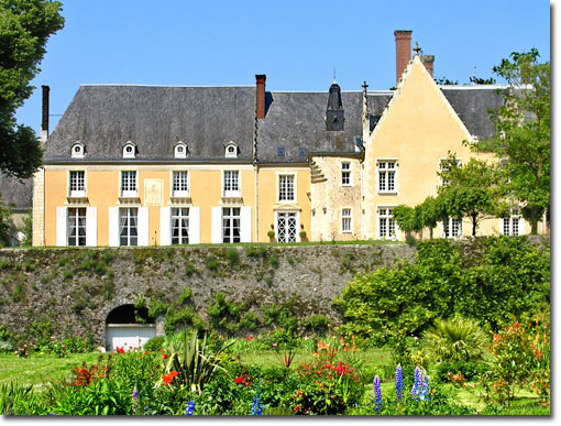 View of Château from Gardens