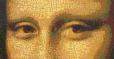 Mona Lisa's eyes