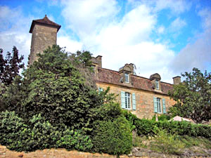 Le Prieuré du Château de Biron.  Copyright Cold Spring Press.  All rights reserved.