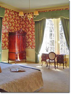 one of the beautiful guest rooms
