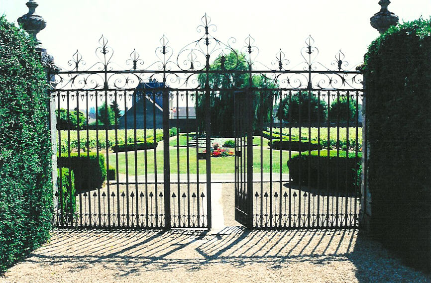 17th Century Gate at Chteau de Chorey