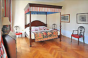 Canopied bed