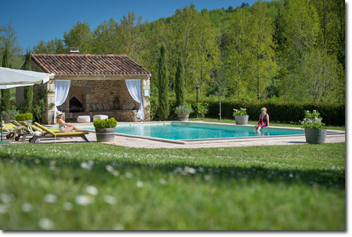 Swimming Pool at Château Forge du Roy