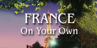 FRANCE On Your Own banner.  Photo copyright Cold Spring Press.  All rights reserved.