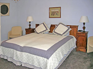 Guest room at Chteau de Jalnay
