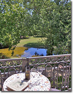 Pond as seen from Chambre Raisin