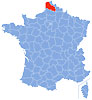 Map Pas-de-Calais