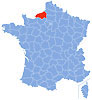 Map Seine-Maritime.  Wikipedia