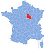 The Yonne département.  Wikipedia