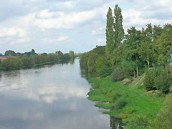 River Vienne at Dang-St-Romain. Copyright 2011-present Cold Spring Press.  All rights reserved.