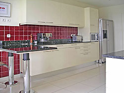 Modern fully-equipped kitchen