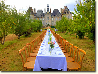 Wedding table long