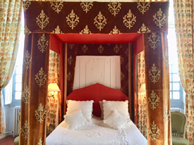 Guest room at Saint-Loup