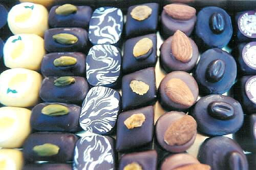 Hand-made chocolates of Guisabel Chocolaterie