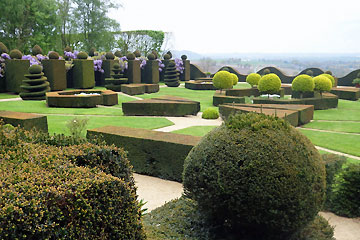 Gardens at Château de la Ballue.