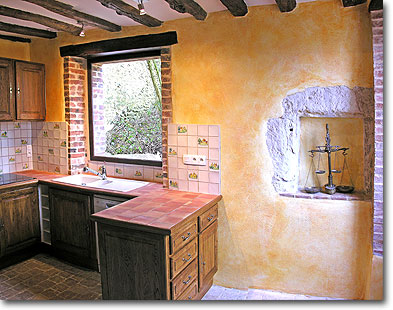 Kitchen in Chteau de la Barre Cottage