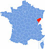 Map of Doubs. Wikipedia