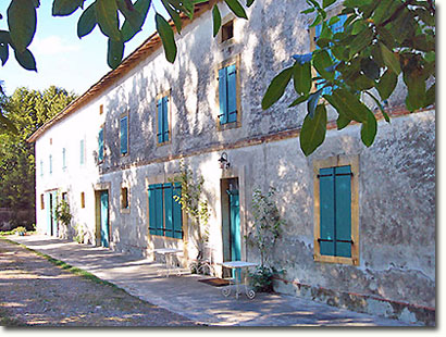 The farmhouse at the château