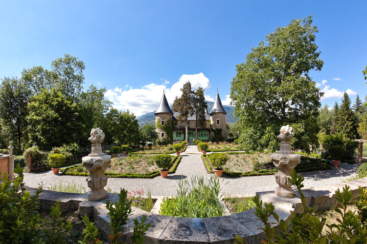 Jardin at Château de Picomtal