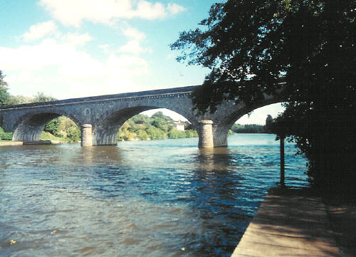 Bridge at Solesmes, River Sarthe